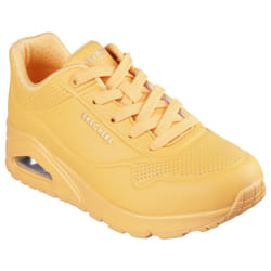 Skechers Women's Uno-Stand on Air Sneaker  Orange  8.5