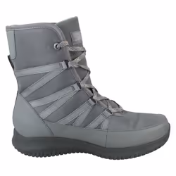 Ladies Skechers Boots Ultra Flex Cold Out 44345 - Grey, UK 2