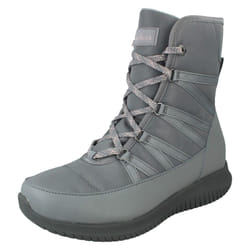 Ladies Skechers Boots Ultra Flex Cold Out 44345 - Grey, UK 7