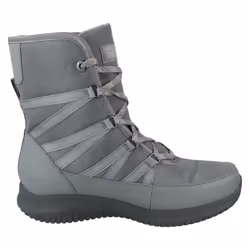 Ladies Skechers Boots Ultra Flex Cold Out 44345 - Grey, UK 8