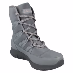Ladies Skechers Boots Ultra Flex Cold Out 44345 - Grey, UK 8