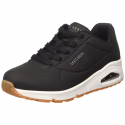 Skechers womens Skecher Street Women's Uno - Stand on Air Sneaker Bla