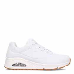 Skechers Women's Uno-Stand on Air Sneaker  White/Gum  5 Wide