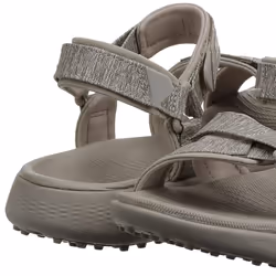 Skechers Women's 600 Spikeless Golf Sandal Shoe  Taupe  8 M US