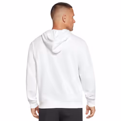 Skechers Mens Heritage II Pullover Kangaroo Pocket Comfort Fit Hoody - S, White