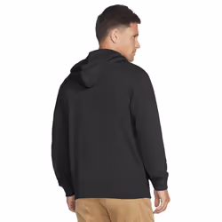 Skechers Mens Heritage II Pullover Kangaroo Pocket Comfort Fit Hoody - L, Black