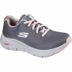 Skechers Womens/Ladies Arch Fit Sunny Outlook Trainer - 4 UK, Grey/Pink