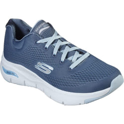 Skechers Womens/Ladies Arch Fit Sunny Outlook Trainer - 4 UK, Navy/Light Blue