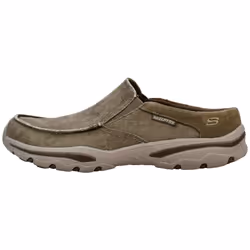 Skechers Men's Creston-Slip On Canvas Loafer  Khaki  11 Medium US