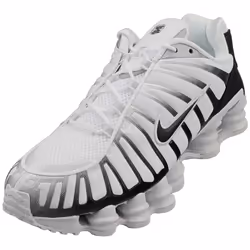 Nike Shox Tl Mens Fashion Trainers in White Black - 7.5