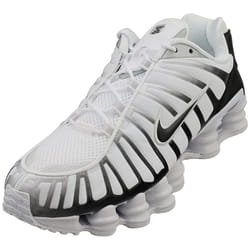 Nike Shox Tl Mens Fashion Trainers in White Black - 9.5
