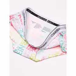 Calvin Klein Girls Little Modern Cotton Hipster Underwear  Multipack  Heather GreyTealSignature White  Large