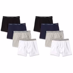 Calvin Klein Boys Underwear 8 Pack Boxer Briefs Value Basic Pack X-S