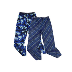 Calvin Klein Boys' Little Sleepwear Super Soft Brushed Micro Pajama Pant 2 Pack Ck Camo Small