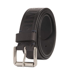 Tommy Hilfiger Men's Casual Jeans Belt  Black Logo Embossed  X-Large (42-44)