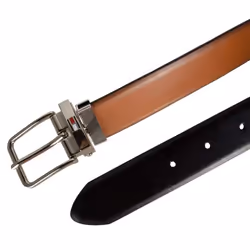 Tommy Hilfiger boys Reversible Dress Belt  Tan/Black  Medium 26-28 US
