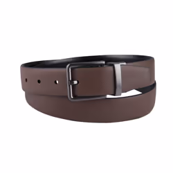Calvin Klein Men's Reversible Belt  Black/Brown  Large (38-40)