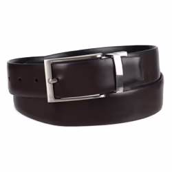 Calvin Klein Men's Reversible Belt  Deep Black/Brown  Small (30-32)