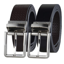Calvin Klein Men's Reversible Belt  Brown/Black  Medium (34-36)