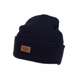 Levi's Classic Warm Winter Knit Beanie Hat Cap Fleece Lined for Men an