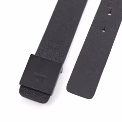 Calvin Klein Men's Logo Buckle Belt  Black Square  Medium (34-36)