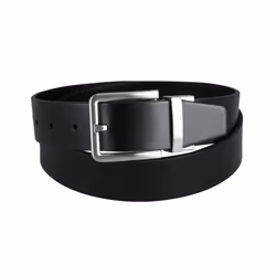 Calvin Klein Men's Reversible Belt  Dark Black/Dark Black  Large (38-40)