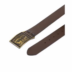 Levi's Men's Everyday Jean Belt with Removable Plaque Buckle  Brown Snap  X-Large (42-44)