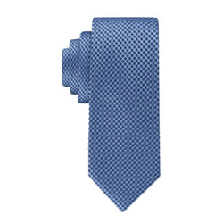 Calvin Klein Men's Steel Micro Solid A Tie  Slate Blue  Regular