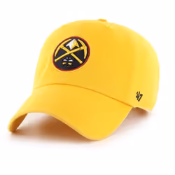 47 NBA Alternate Clean Up Adjustable Hat One Size Fits All (Denver Nuggets Yellow)
