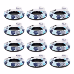 Bestway CoolerZ Rapid Rider Inflatable Blow Up Pool Chair Tube (12 Pack)