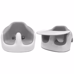Bumbo Floor Seat Lite Combo - Portable Baby Booster Chair with Tray Floor Seat for Feeding and Playtime Extra Legroom for B ...
