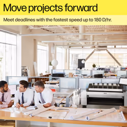 HP Designjet T1600dr 36-in PostScript Printer - Additional view 7