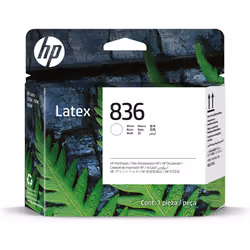 HP 836, HP Latex 700 W, 800 W Printers, Thermal inkjet, White, 4UU93A, 146.8 mm, 131.4 mm