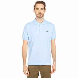 Lacoste Mens Short Sleeve L.12.12 Pique Polo Shirt Overview Small