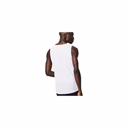 Lacoste mens Essentials 3 Pack 100% Cotton Slim Fit Tanks Base Layer Top  White  Medium US