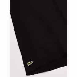 Lacoste mens Essentials 3 Pack 100% Cotton Slim Fit Crew Neck T-shirts Base Layer Top  Black  X-Small US