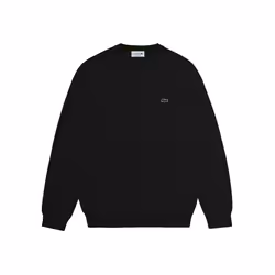 Lacoste Men's Long Sleeve Regular Fit V-Neck Organic Cotton Sweater B