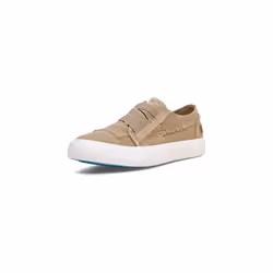 Blowfish Womens Marley Sneaker creamcoffee color Washed canvas 8 M