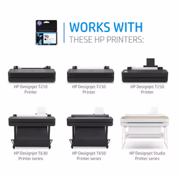 HP 712 38-ml Black DesignJet Ink Cartridge - Additional view 4