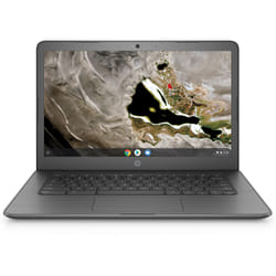 HP Chromebook 14A G5 AMD A4 A4-9120C 35.6 cm (14") HD 4 GB DDR4-SDRAM 32 GB eMMC Wi-Fi 5 (802.11ac) ChromeOS Grey