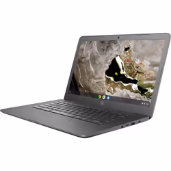 HP Chromebook 14A G5 AMD A4 A4-9120C 35.6 cm (14") HD 4 GB DDR4-SDRAM 32 GB eMMC Wi-Fi 5 (802.11ac) ChromeOS Grey