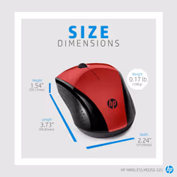 HP Wireless Mouse 220 (Sunset Red) - Additional view 4