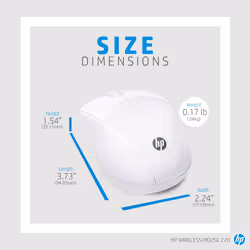 HP Wireless Mouse 220 (Snow White) - Additional view 4