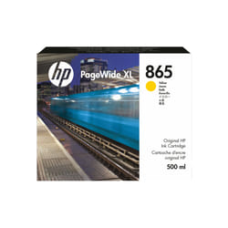 HP 865 500-ml Yellow PageWide XL Ink Cartridge