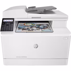 HP Color LaserJet Pro LaserJet Pro M183fw Wireless Multifunction Color Printer, Copier, Scanner; Duplex, Laser, Colour printi ...