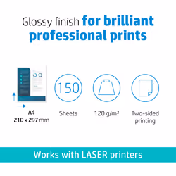 HP Multipurpose Recycled Paper-500 sht/Letter/8.5 x 11 in - Additional view 4
