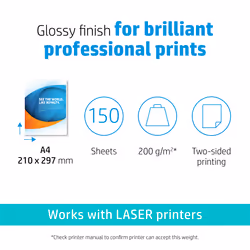 HP Professional Business Paper Glossy 200 g/m2 A4 (210 x 297 mm) 150 sheets - Additional view 6