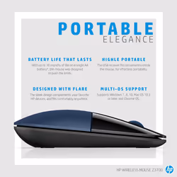 HP Wireless Mouse Z3700 - Additional view 8