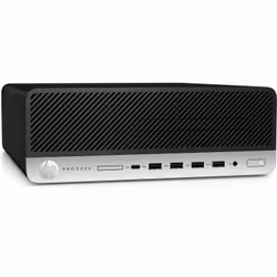 HP ProDesk 600 G5 Intel® Core™ i5 9500 8 GB DDR4-SDRAM 256 GB SSD Windows 10 Pro SFF PC Black