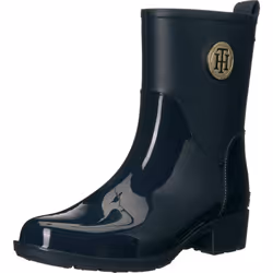 Tommy Hilfiger Women's KIPPA Rain Boot Dark Blue 10
